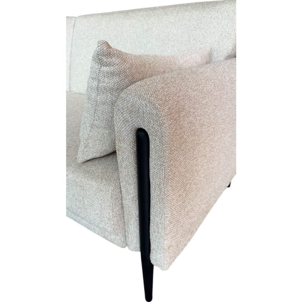 Sofá cama Mistic clic clac de 3 puestos beige