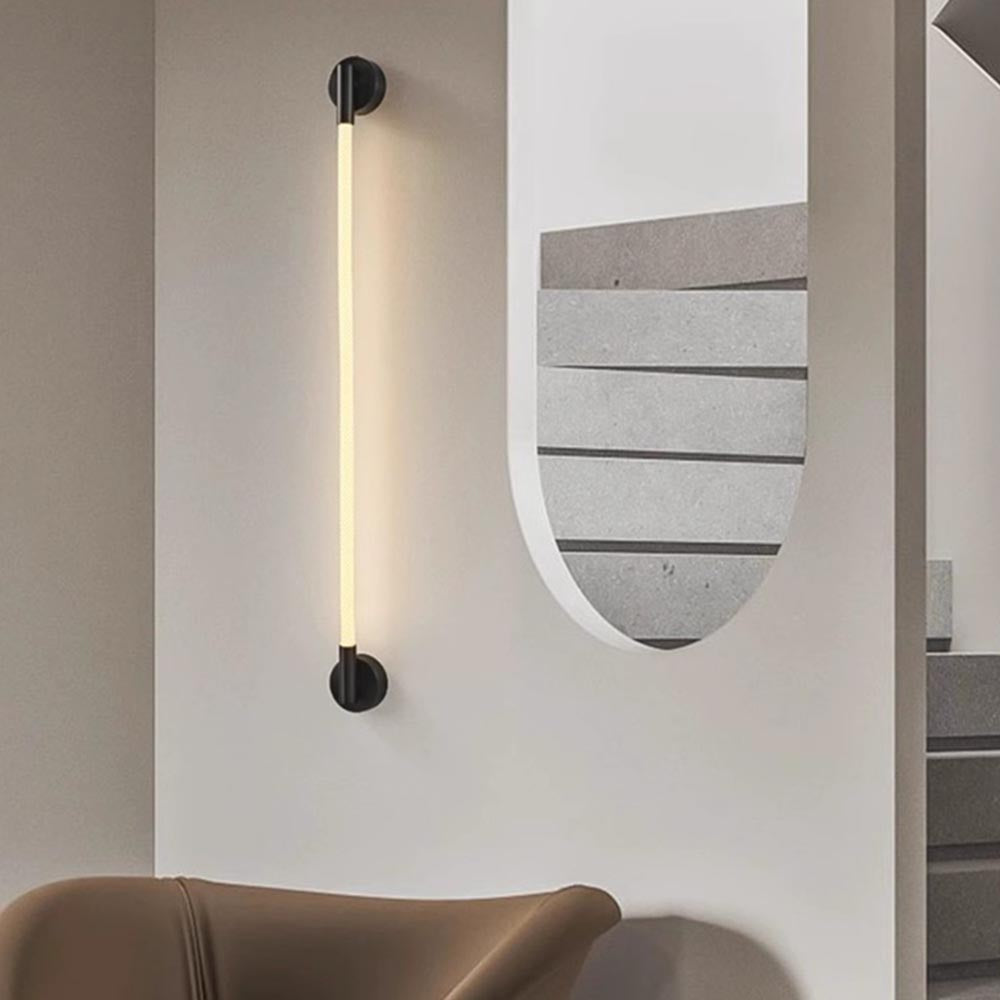 Lámpara LED de pared Flex 93 black con luz cálida 10W