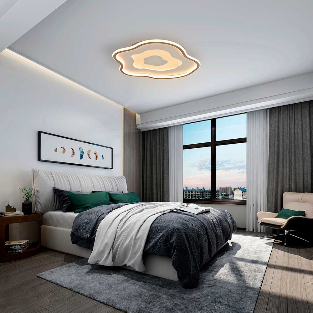 Lámpara de tumbado LED Sonora blanco/silver 3CCT